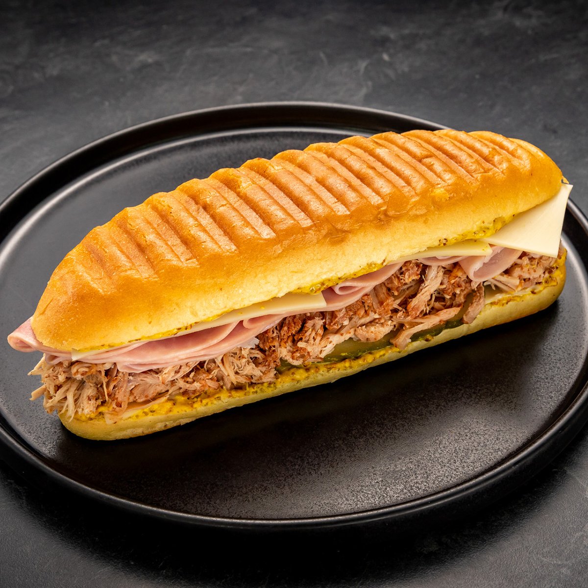 Swiss Cheese Cuban Bread For Cuban Sandwich Cuban Sandwich