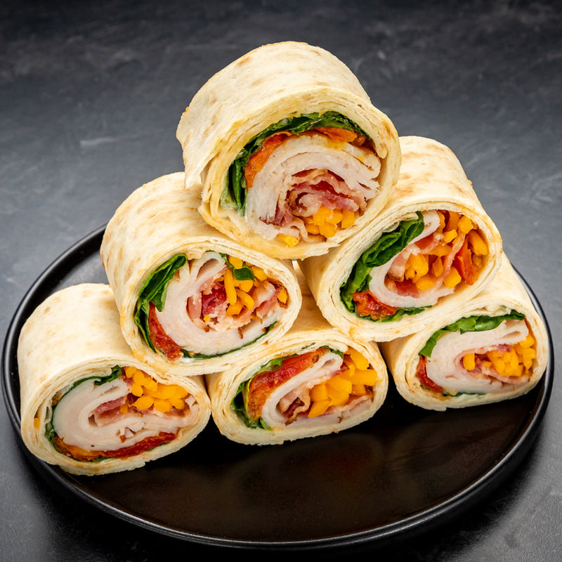 TURKEY BACON CLUB PINWHEELS