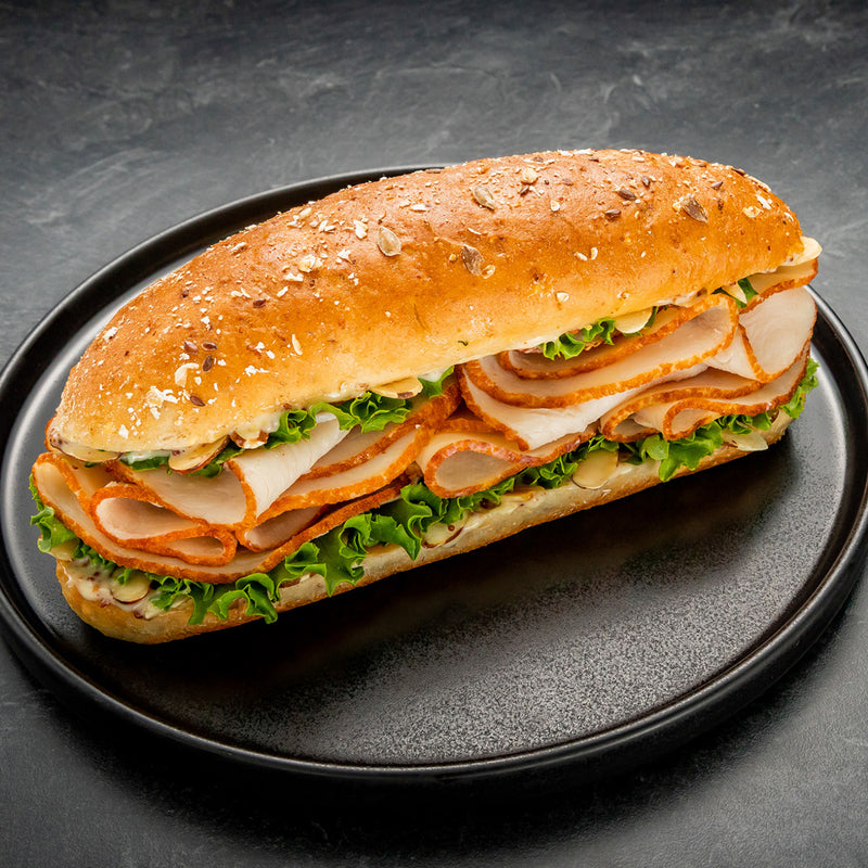 HONEY MUSTARD ROAST TURKEY SUB - NO ALMONDS