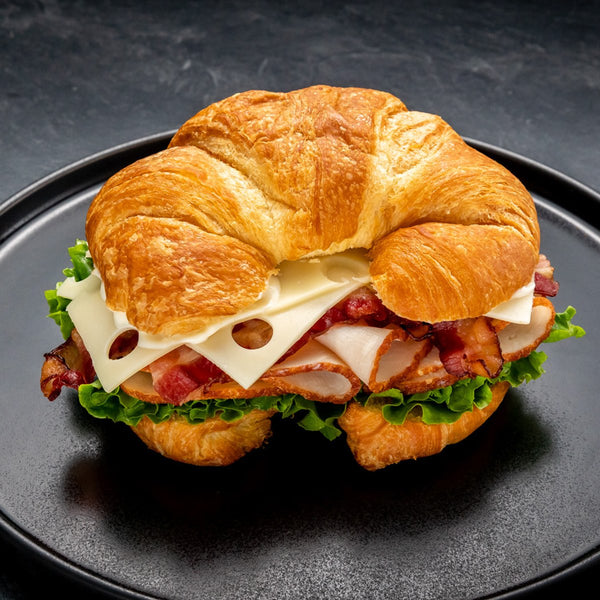 TURKEY & BACON CLUB CROISSANT (BOX LUNCH)